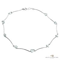 Collana Athena Donna Cascade in Argento Quarzo MPCN5937 - MPCN5937